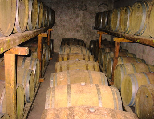 WINE IN BARRELS