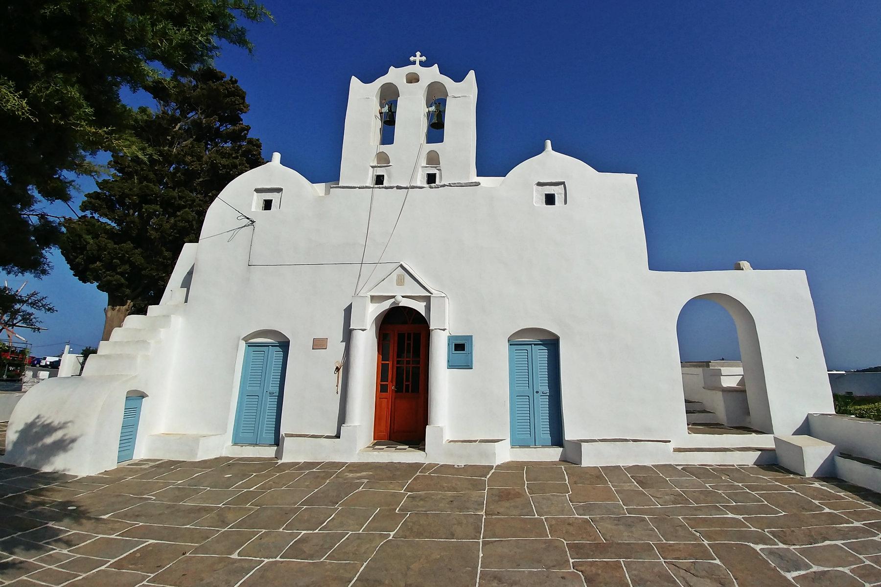 CHURCH IN ARTEMONAS VILLAGE