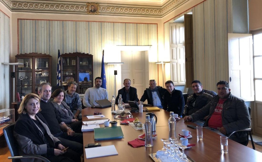 Συνάντηση με το Ναυπηγείο Νεωρίου Σύρου