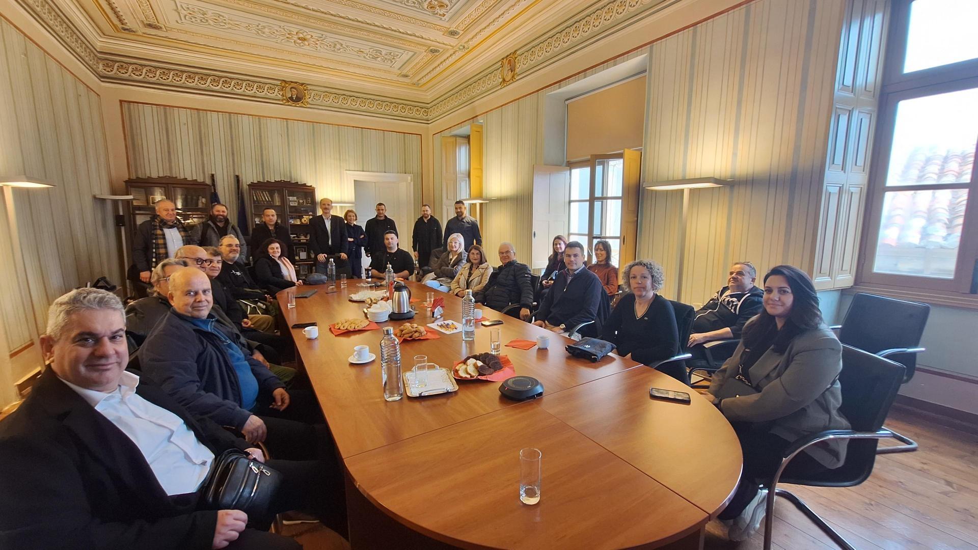Η πρώτη διευρυμένη συνάντηση του νέου Διοικητικού του Συμβουλίου του Επιμελητηρίου Κυκλάδων