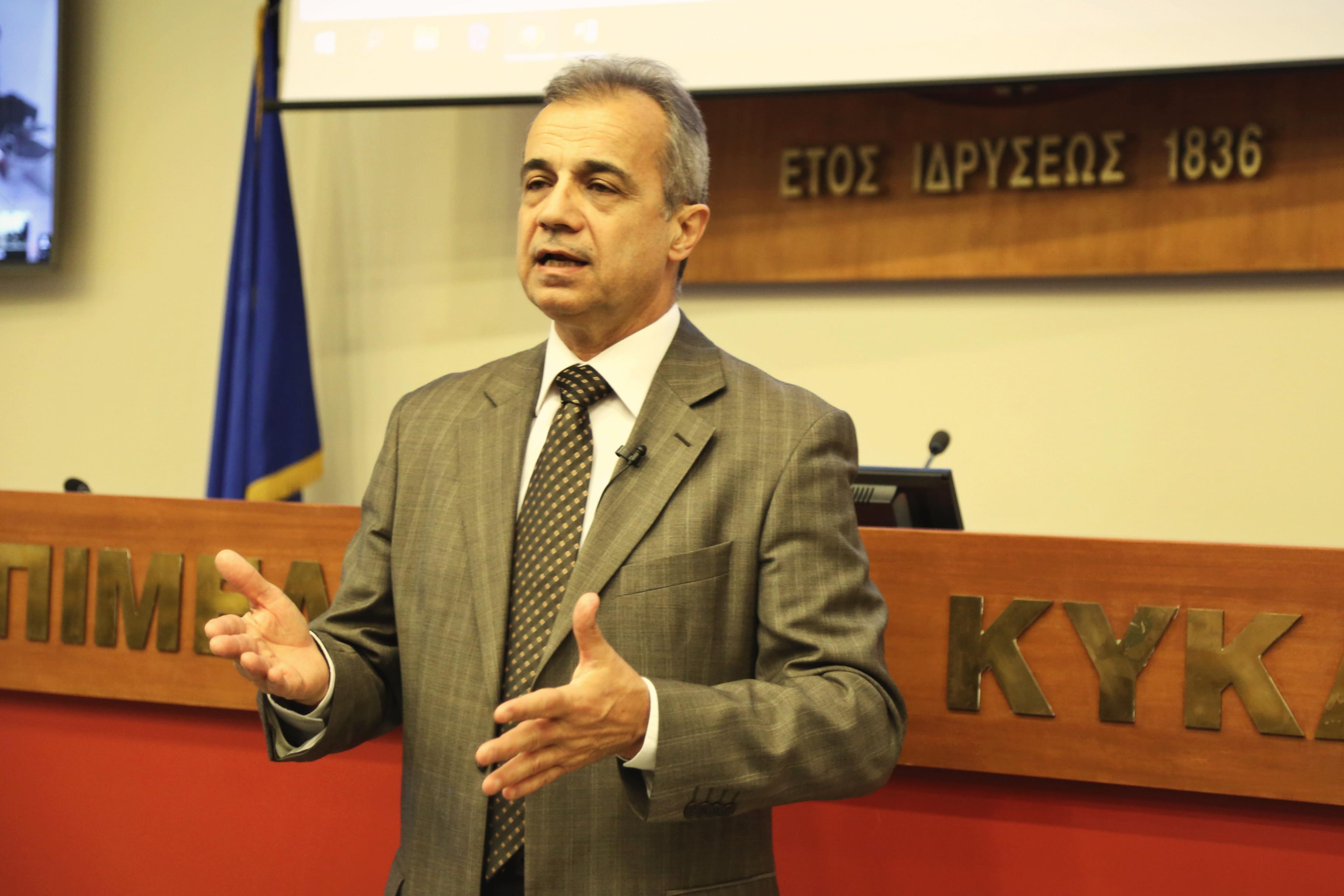 Ο εισηγητής κ. Γεώργιος Παπαστεργιόπουλος - Enterprise Greece