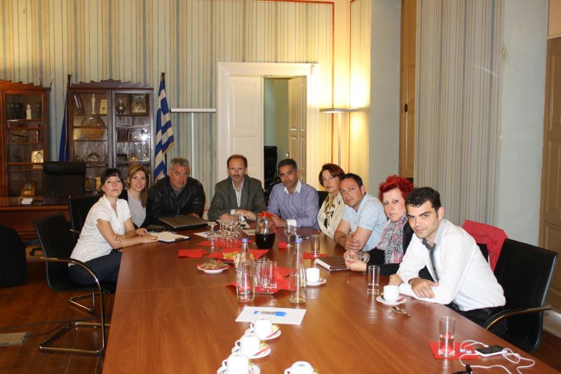 Συνάντηση μεταξύ του Eπιμελητηρίου Κυκλάδων και του συνδυασμού Συνάντηση μεταξύ του Eπιμελητηρίου Κυκλάδων και του συνδυασμού