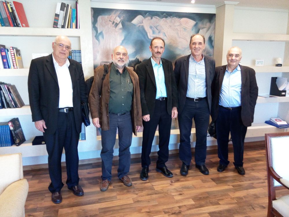 Συνάντηση με τον Υπουργό Οικονομίας, Ανάπτυξης & Τουρισμού, κ. Γιώργο Σταθάκη Συνάντηση με τον Υπουργό Οικονομίας, Ανάπτυξης & Τουρισμού, κ. Γιώργο Σταθάκη