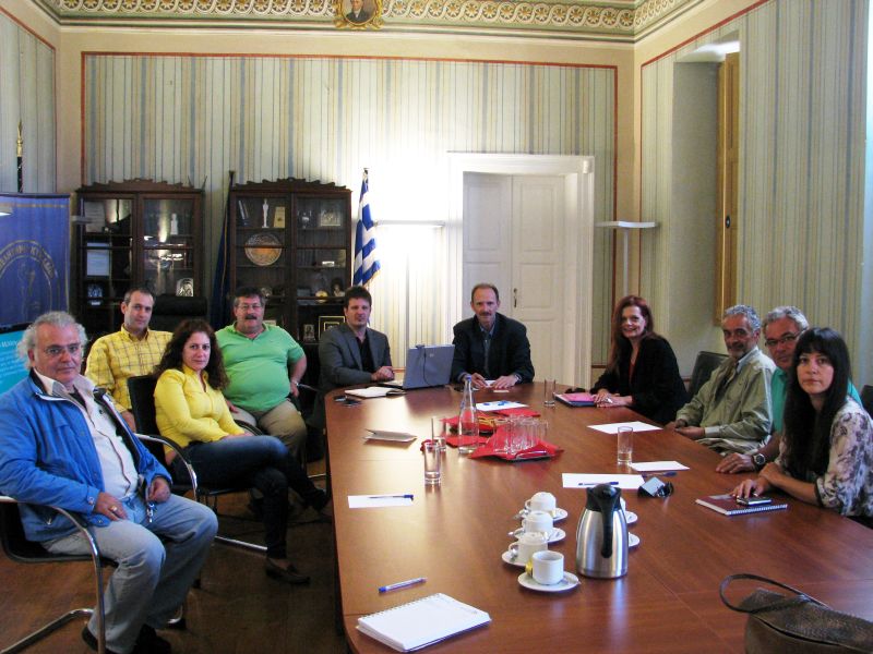 Συνάντηση μεταξύ του Eπιμελητηρίου Κυκλάδων και της ΔΗΜΑΡ Συνάντηση μεταξύ του Eπιμελητηρίου Κυκλάδων και της ΔΗΜΑΡ
