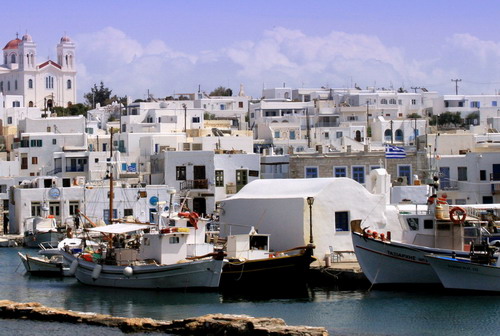 FISHING BOATS IN NAOUSA