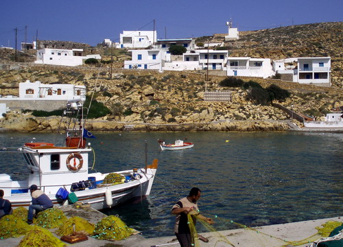 FISHERMEN IN HERONISSOS