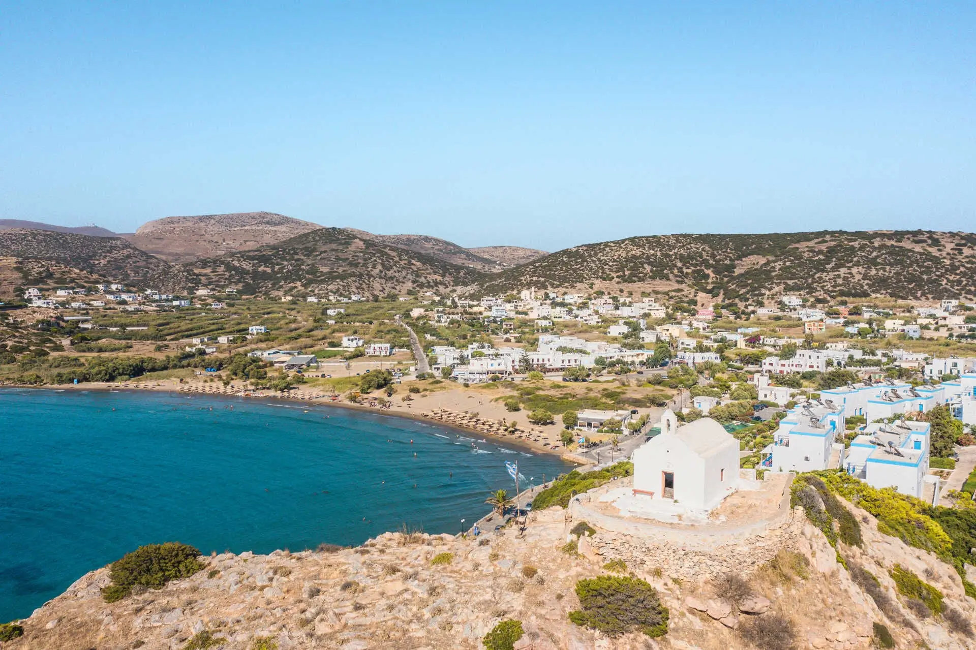galissas beach syros greece