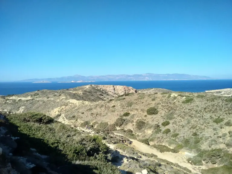 Το δίκτυο μονοπατιών 1 hiking donousa
