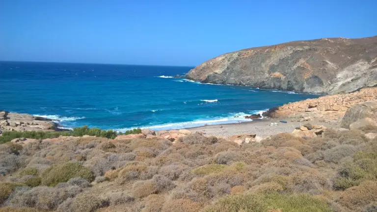 livada beach tinos