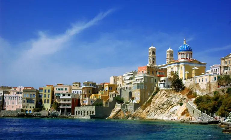 St. Nicolas and Vaporia district, Syros island, Greece panoramio
