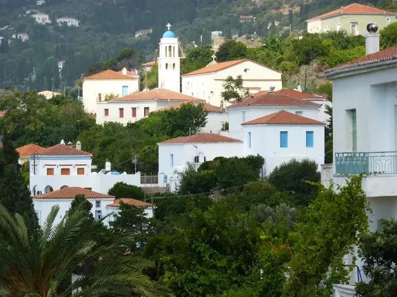 Επίσκεψη στο χωριό Στενιές 6 στενιες ανδρος