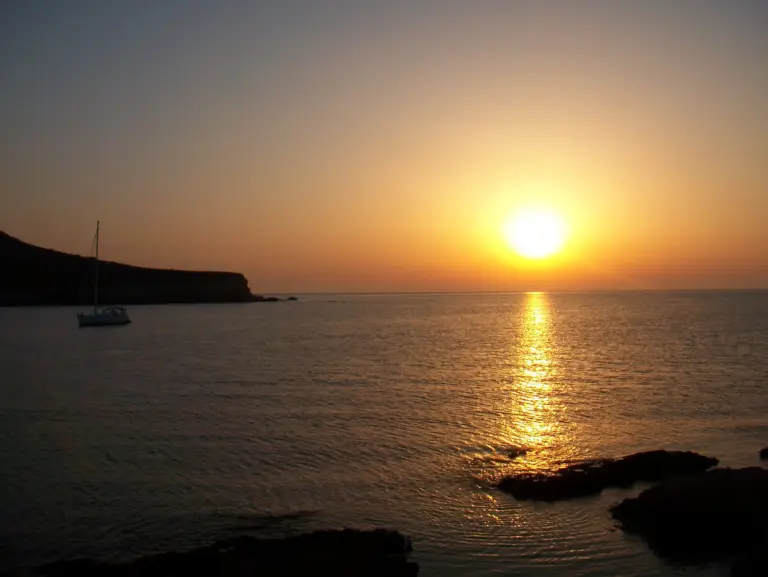 Ηλιοβασίλεμα στο Σιφνέικο Γιαλό 10 sunset beach sifneiko