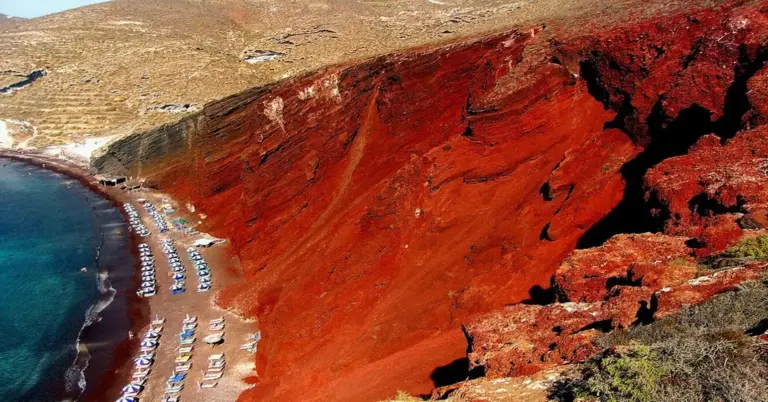 Κόκκινη Παραλία santorini
