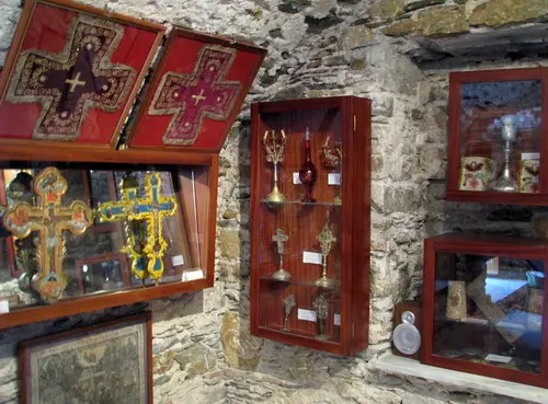 Kirchliche Reliquien des Museums